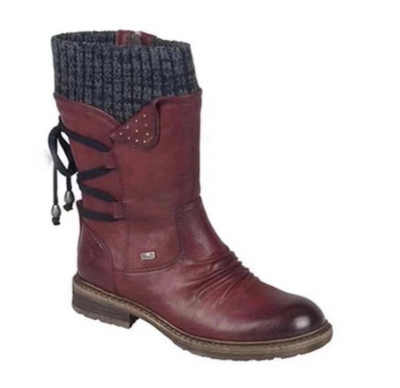 Botas de Invierno con Cierre de Cordones y Forro Cálido - Image 5