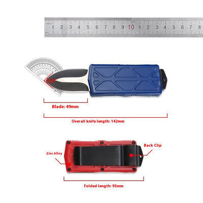 Cuchillo Plegable de Acero Rápido D2 - Portátil y Resistente para Aventuras - Image 9