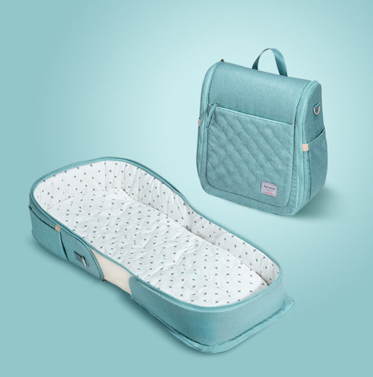 Cuna Portátil Plegable con Protección Antipreisón - Image 13