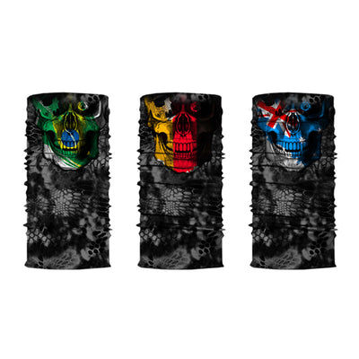 Turbante Calavera Multiusos - Pañuelo Mágico para Exteriores