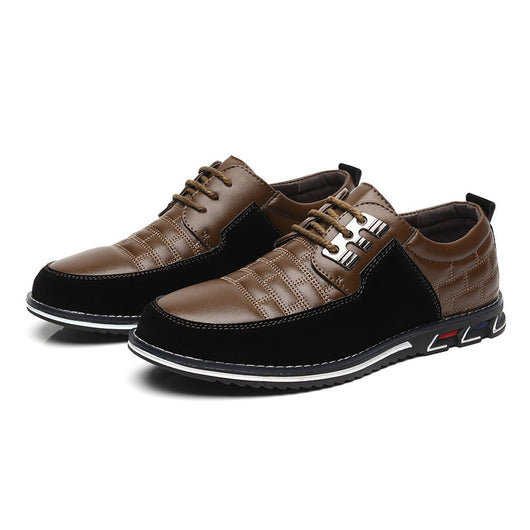 Zapatos de Cuero Casual con Cordones para Hombre - Image 5