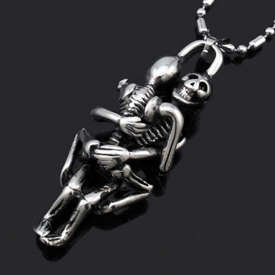 Collar Retro Europeo Americano - Colgante Love to Fall - Image 5