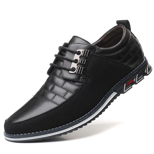 Zapatos Casuales para Hombre con Punta Redonda y Cordones - Image 2