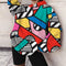 Sudadera con Estampado Geométrico para Mujer