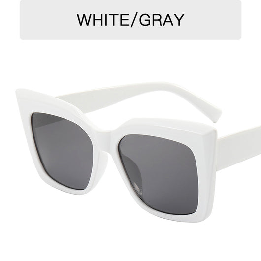 Gafas de Sol Cat Eye Marco Oversized para Mujer - Estilo Pasarela - Image 6