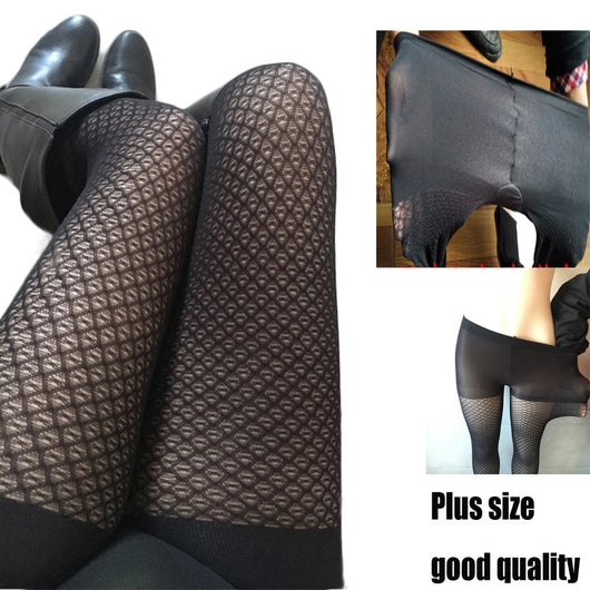 Medias Redecilla Negras Ouvert para Mujer - Pantys Calados Sensuales - Image 3