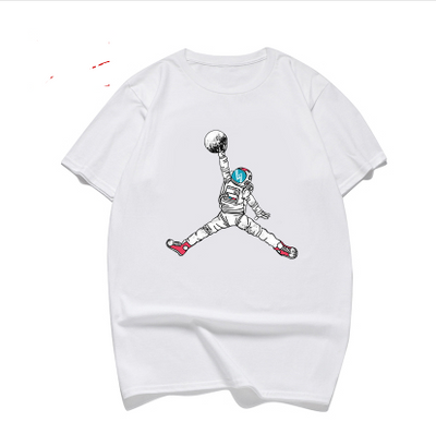 Playera Astronauta Hip Hop Slam Dunk Unisex - Estilo Harajuku Casual - Image 6