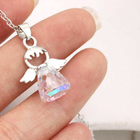 Collar de Cristal "Ángel Guardián" para Mujer - Image 5