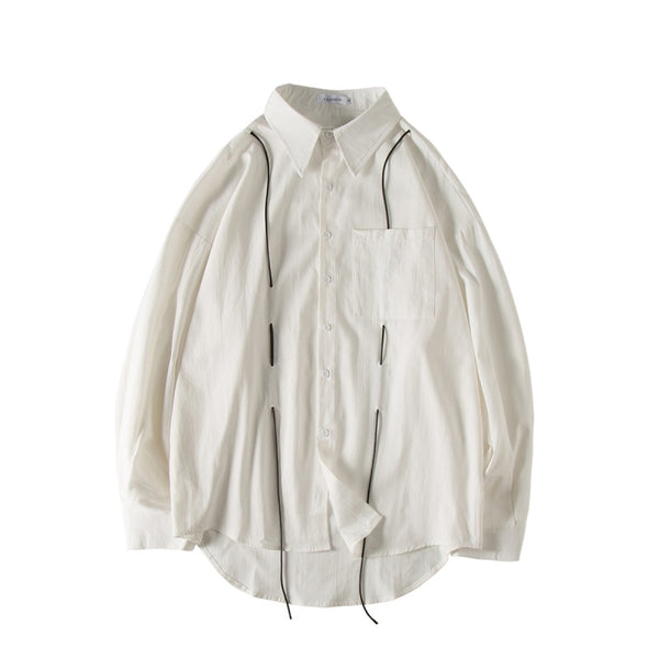 Camisa Suelta Casual para Hombre - Diseño Simple y Versátil