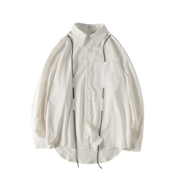 Camisa Suelta Casual para Hombre - Diseño Simple y Versátil