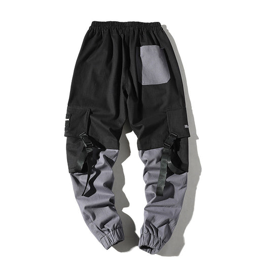 Pantalones deportivos con múltiples bolsillos y cordón ajustable - Image 11