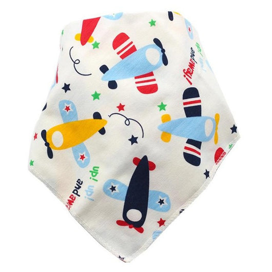 Baberos Impermeables de Algodón con Diseños Infantiles - Image 3