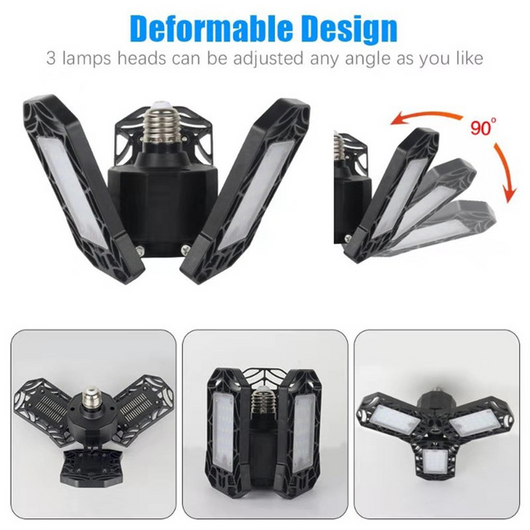 Lámpara LED Plegable para Garaje - Luz Deformable de Alto Rendimiento - Image 7
