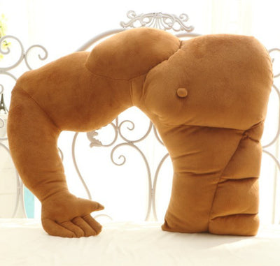 Almohada Abrazo Forma Brazo Musculoso - Cojín Peluche Novio - Image 9