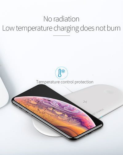 Cargador Inalámbrico 3 en 1 para iPhone, Apple Watch y AirPods - Image 2