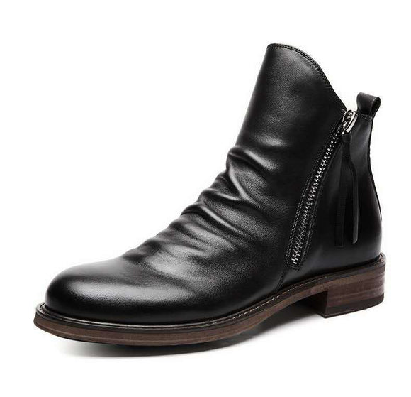 Botas de Cuero Altas para Hombre - Estilo para Todas las Estaciones