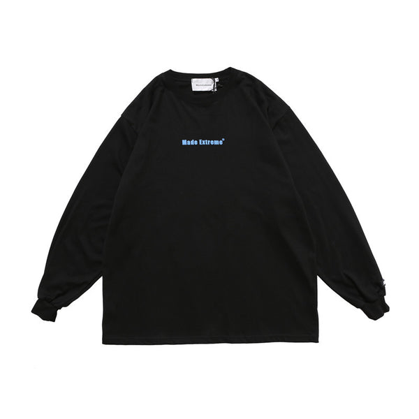 Playera Hiphop Suelta de Manga Larga - Image 18