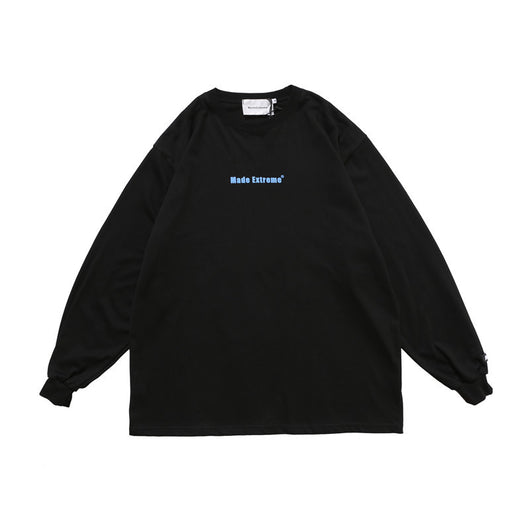 Playera Hiphop Suelta de Manga Larga - Image 18