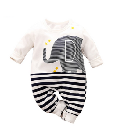 Ropa de Gateo de Algodón con Mangas Largas para Bebés Niño y Niña - Image 5