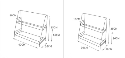 Estantería Metálica Doble para Cocina y Almacenamiento - Image 6