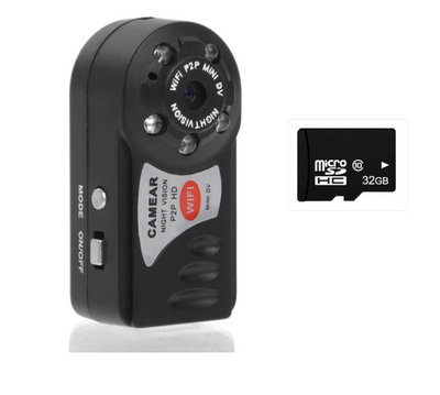 Cámara WiFi Mini de Vigilancia Inalámbrica con Visión Nocturna Infrarroja - Image 8