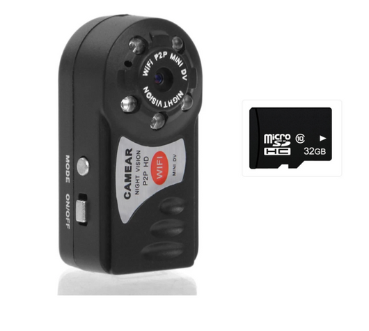 Cámara WiFi Mini de Vigilancia Inalámbrica con Visión Nocturna Infrarroja - Image 8