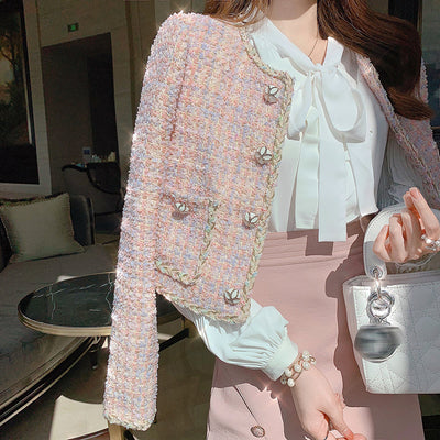 Chaqueta Corta de Manga Larga Elegante para Mujer - Image 13