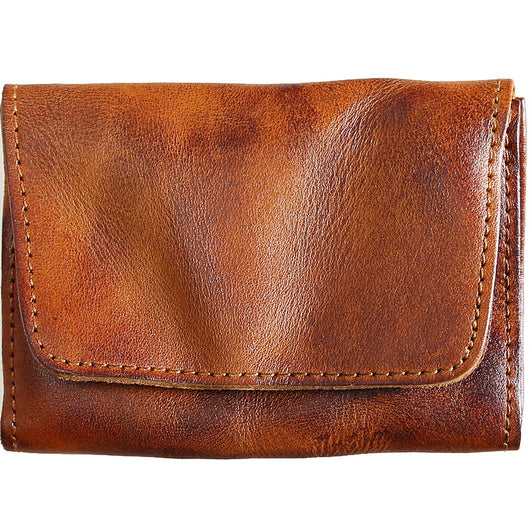 Billetera Corta de Cuero Vacuno Estilo Retro para Hombre - Image 6