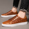 Zapatillas Skate Casual Patrón Hombre - Diseño Trendy Bajo