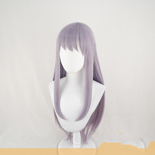 Peluca Cosplay Minato Yu Hina Gris Púrpura