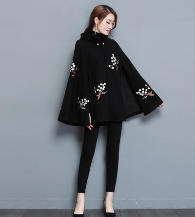 Capa Chal Floral Bordado para Mujer - Elegancia y Confort - Image 6