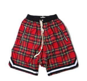 Shorts de tartán escocés con costuras reforzadas - Image 8