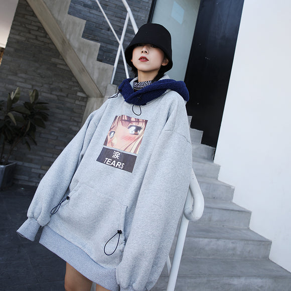 Sudadera Patchwork Multicolor