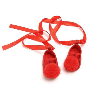 Zapatillas de Ballet Lily con Moño para Niña