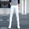 Pantalón Negro Slim Fit Casual de Largo Completo