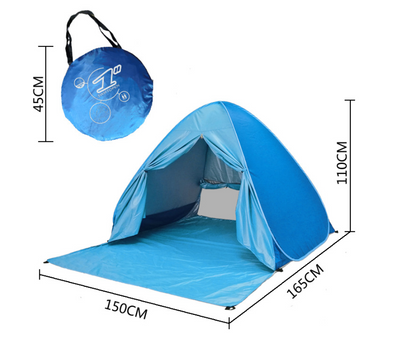 Carpa Parasol Pop-Up Anti-UV para Playa y Camping - Image 7