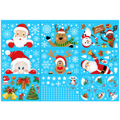 Pegatinas Navideñas Estáticas para Ventana - Copos de Nieve Decorativos - Image 3