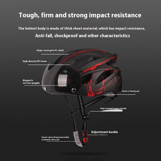 Gafas Magnéticas Deportivas para Motocicleta con Ventilación y Protección Antiaire - Image 3