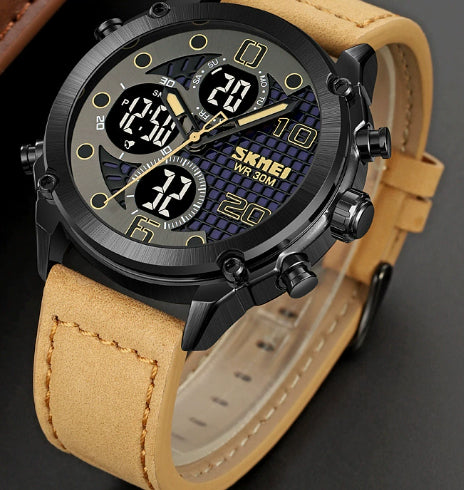 Reloj Deportivo Hombre Doble Movimiento Electrónico Multifuncional - Image 6
