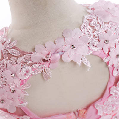 Vestido de Gala Infantil con Encaje - Traje de Concierto para Niñas - Image 27
