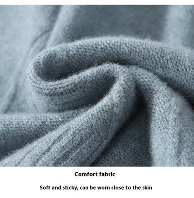 Suéter Grueso de Cuello Alto para Hombre - Abrigo Cálido de Invierno - Image 26