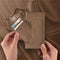 Funda de Cuero para Tarjetas Compatible con Apple
