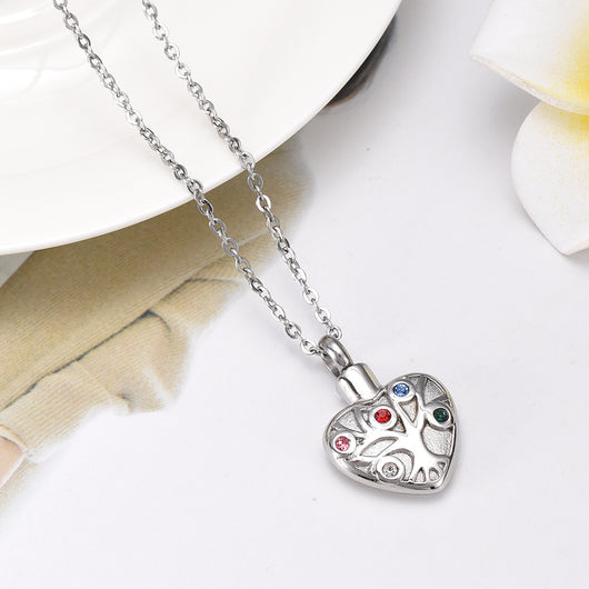 Dije Colgante de Diamante en Forma de Corazón - Image 3