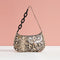 Bolso Baguette de Acrílico con Cadena - Cartera Pequeña para Hombro