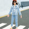 Chaqueta Denim para Niñas - Estilo Clásico y Versátil