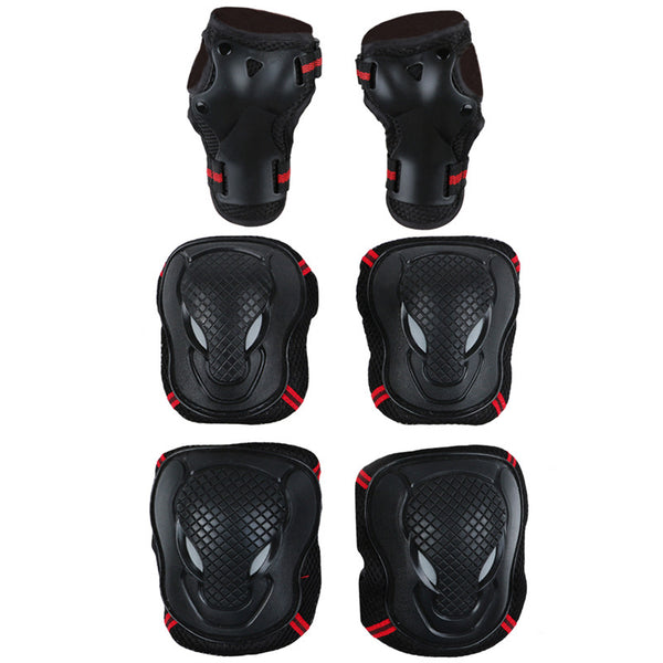 Set de 6 Protectores para Patineta - Equipo de Protección Completo
