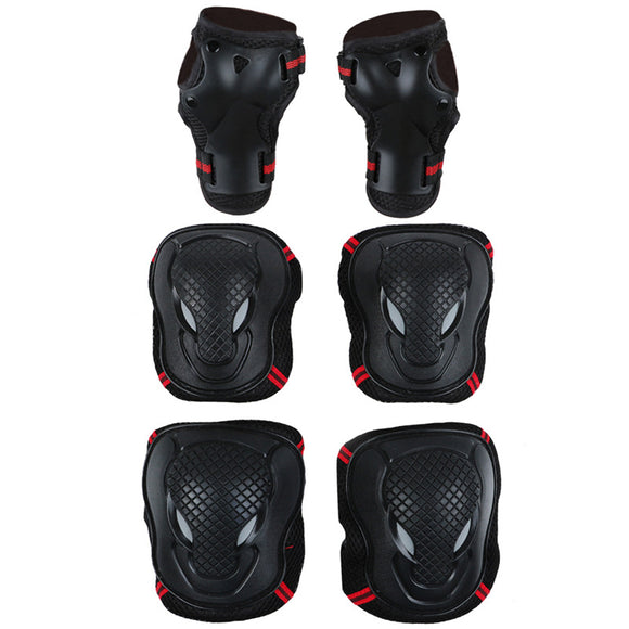 Set de 6 Protectores para Patineta - Equipo de Protección Completo