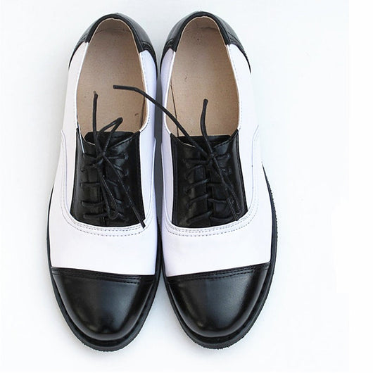 Zapatos Oxford Planos de Cuero para Mujer - Image 13