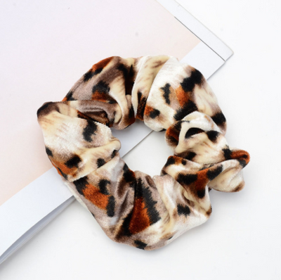 Aro para Cabello con Estampado Leopardo Vintage - Accesorio de Tela - Image 6