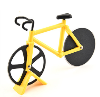 Cortador de Pizza en Forma de Bicicleta - Rueda Acero Inoxidable - Image 15